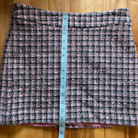Le Chateau Vintage Tweed Skirt 9/10 Fits S-M - Picture 6 of 6
